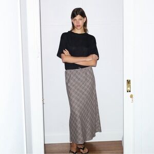 Deiji Studios Grandpa Check Skirt